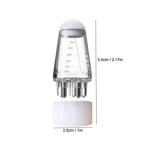 Dispozitiv mic cu bile tip pieptene pentru masarea scalpului cu ulei, 2,5 x 2,5 x 5 cm - Img 6