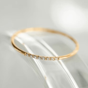Inel elegant dama cu stras, otel inoxidabil placat cu aur 18K, design rafinat, rezistent