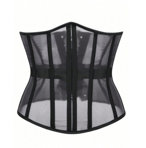 Corset Tip Centura pentru Dama, Stil Western Vintage, Curea Talie cu Design Elegant, Reglabil, Accesoriu Fashion - Img 3