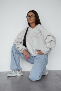 Hanorac REMY etro - Bej melange - Img 4