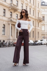 Pantaloni FERN - Maro