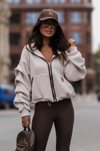 Hanorac SNUG fleece - Bej