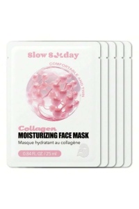 Masca de fata tip servetel cu colagen, set de 5 buc - Img 2