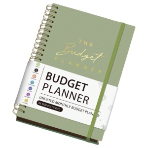 Planificator de Buget Lunar, 112 Foi, Jurnal pentru Economii și Gestionarea Cheltuielilor, verde