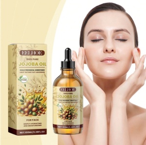 Ulei pentru masaj facial de jojoba, hidratant, delicat, uz extern, 100 ml