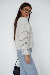 Hanorac REMY etro - Bej melange - Img 2