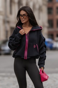 Hanorac SNUG fleece - Negru