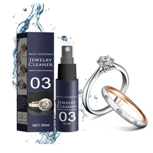 Solutie pentru curatarea bijuteriilor din argint si metale inoxidabile, 50 ml - Img 2