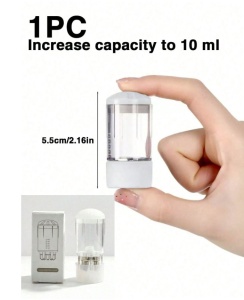 Aplicator ulei pentru scalp cu bile de masaj, tip pieptene, rezervor 10 ml, 5.5 cm - Img 4