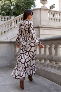 Rochie lunga ANNA - Bej si Maro - Img 4