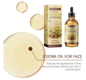 Ulei pentru masaj facial de jojoba, hidratant, delicat, uz extern, 100 ml - Img 5