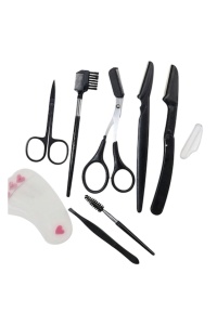Set 10x ustensile pentru stilizarea sprancenelor, theCasius.®
