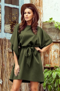 SOFIA Rochie fluture - KHAKI