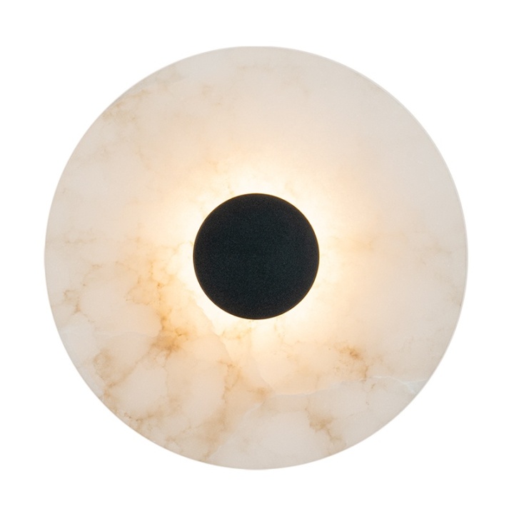 Aplică Alabaster LED 3000K - Negru mat, Natural - Img 2