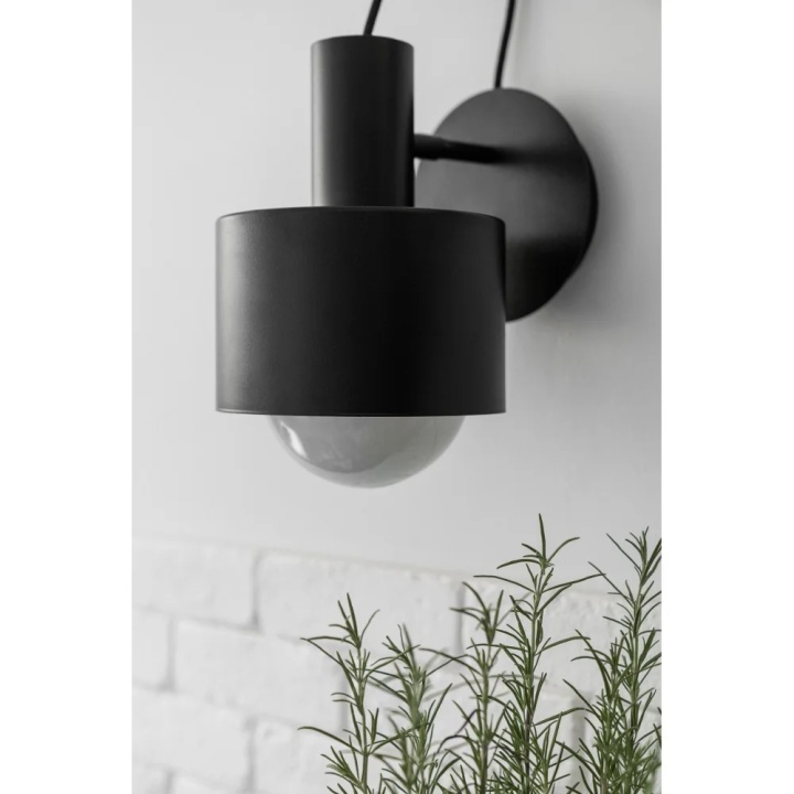 Aplică de perete ENKEL W black adjustable, negru - Img 2