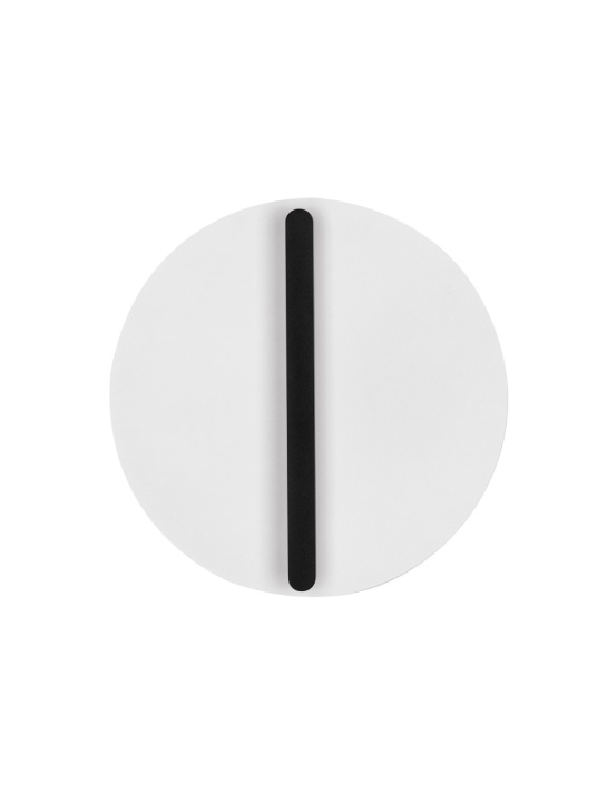 Aplica Nalu Negru / Alb Ø30 x H 8,7 cm - Img 2