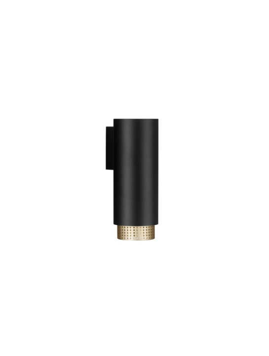 Aplica perete decorativa Nessi Negru / Auriu 6 x 8,5 x 16 cm - Img 2