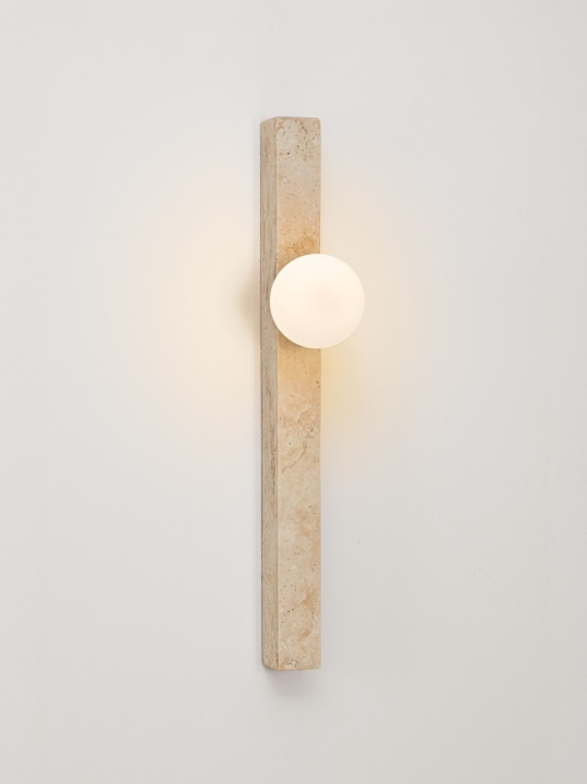 Aplica perete decorativa Ovee Natural / Opal 10 x 15,8 x 60 cm - Img 5