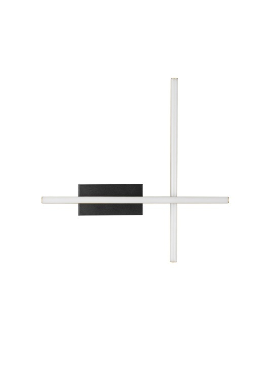 Aplica perete decorativa Quam Negru / Auriu 41 x 6 x 41 cm - Img 3