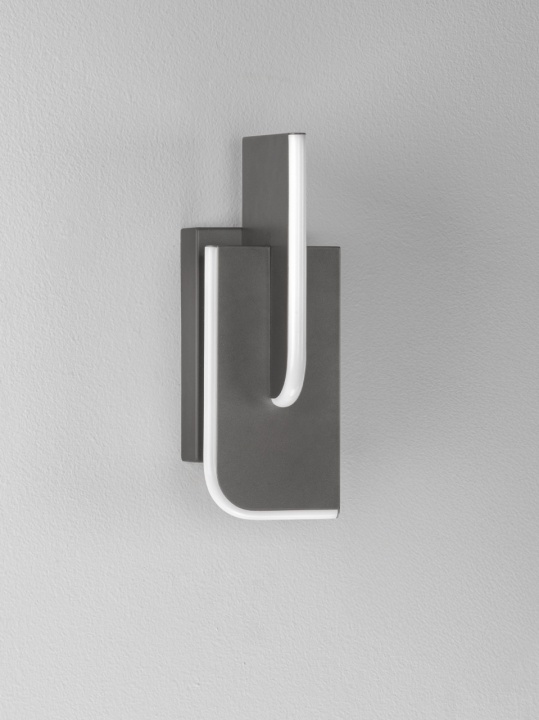 Aplica perete decorativa Totem Argintiu / Gri 10,6 x 14 x 29 cm - Img 3