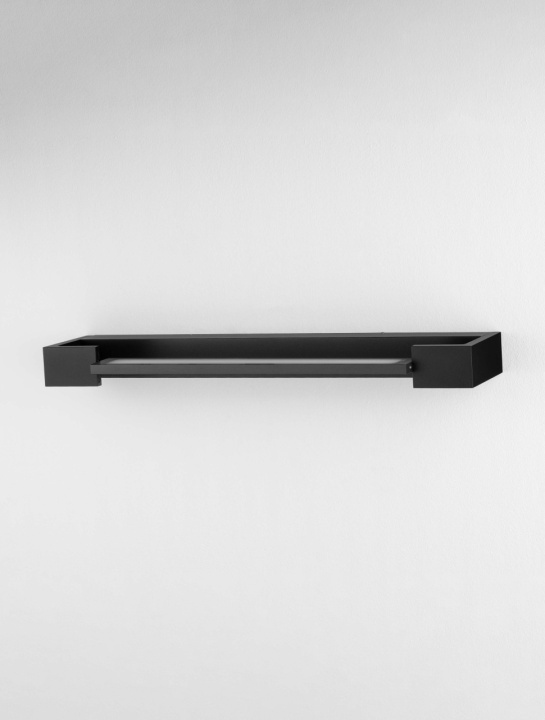 Aplica perete pentru baie Arga Negru 45 x 10 x 4 cm - Img 4