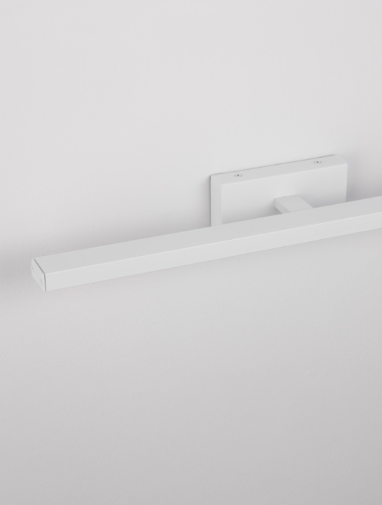 Aplica perete pentru baie Flat Alb 63 x 9 x 7,5 cm - Img 5