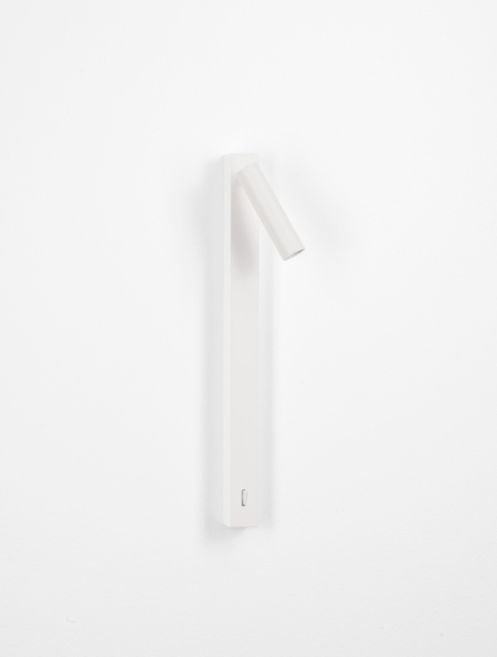 Aplica perete pentru pat Tondo Alb 3 x 14,5 x 37,5 cm - Img 3