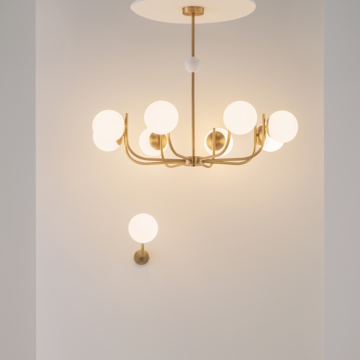 Candelabru Rendez-vous Ø 103 cm E14 - Bronz - Img 3