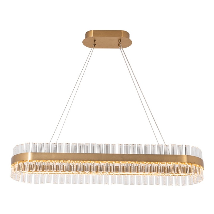 Corp de iluminat suspendat Aurora Cristallo LED 3000K - Gold Matt - Img 2