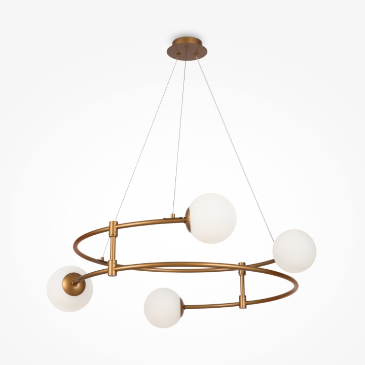 Corp de iluminat suspendat Balance Ø 61 cm G9 - Bronz - Img 3