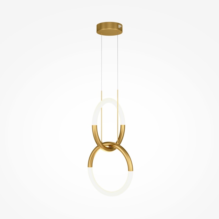 Corp de iluminat suspendat Node Ø 34 cm 3000K - Auriu - Img 3