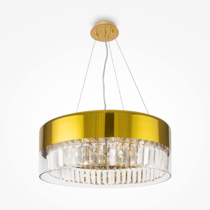 Corp de iluminat suspendat Wonderland Ø 50 cm E14 - Auriu - Img 3