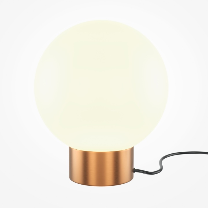 Lampă de masă Basic form Ø 20 cm E14 - Auriu - Img 3