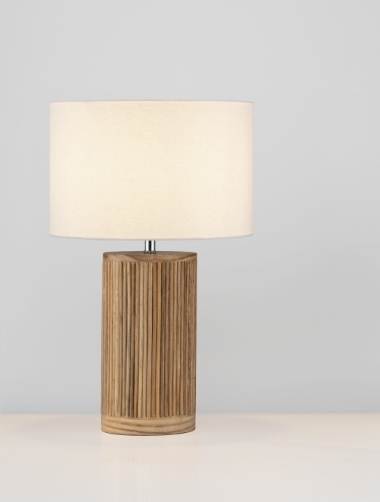 Lampa de masa Nau Fabric Shade Ø30 x H 48 cm - Img 4
