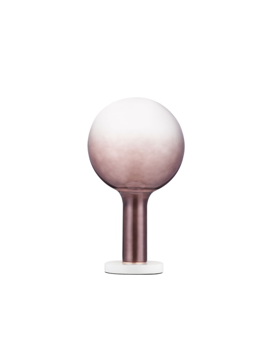 Lampa de masa Nostos Maro / Alb / Auriu Ø20 x H 35 cm - Img 2