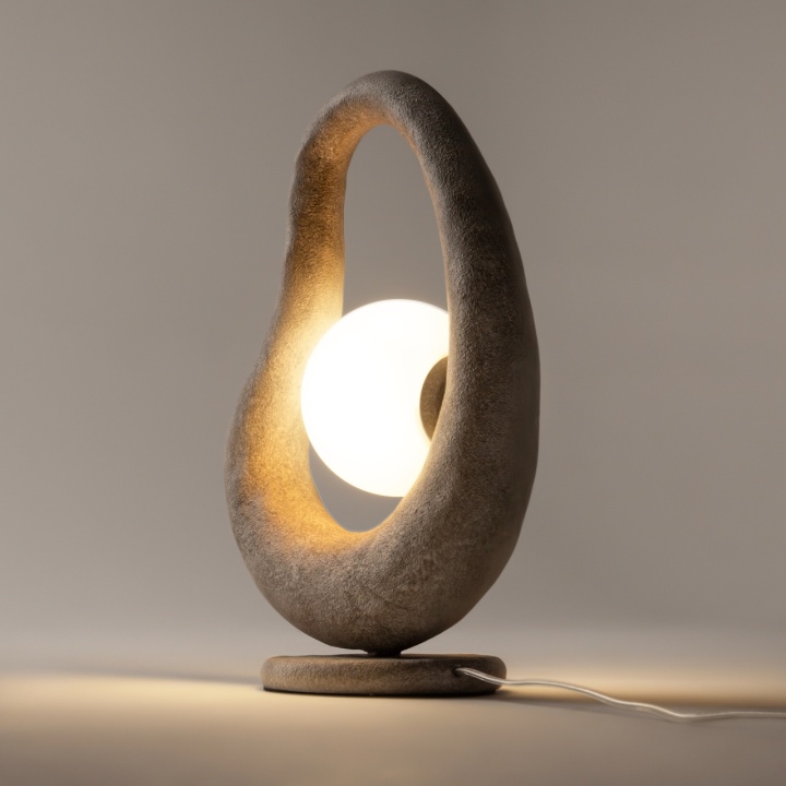Lampă de masă Opus L 15 x l 26.5 cm G9 - Gri - Img 4