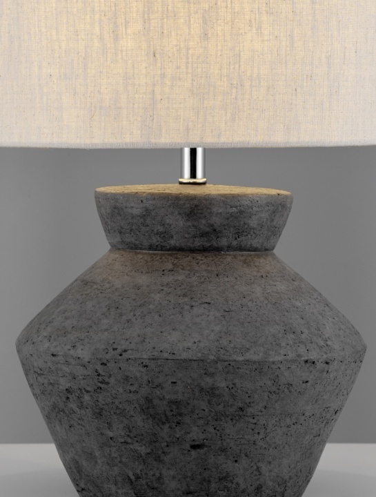 Lampa masa / veioza Plumage Anthracite Ø32 x H 52 cm - Img 5