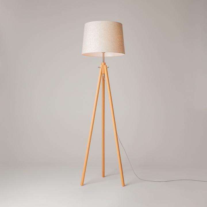 Lampadar Calvin H 157.2 cm E27 - Beige - Img 2