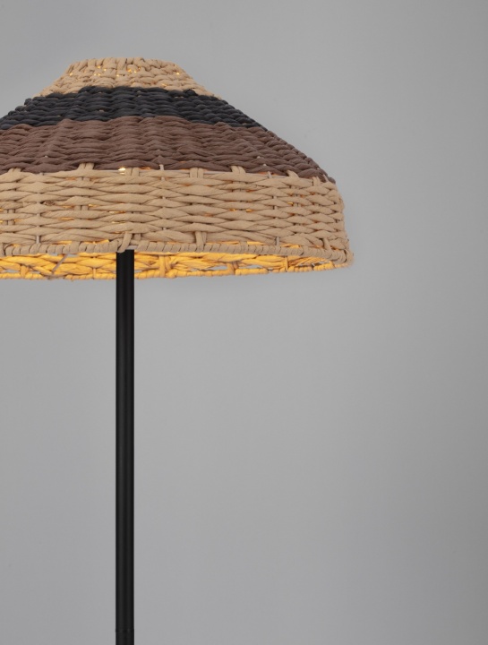 Lampadar Capa Negru / Maro Ø46 x H 148 cm - Img 5