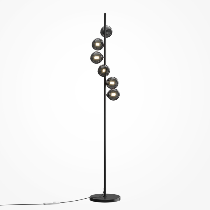 Lampadar Dallas H 150 cm G9 - Negru - Img 2