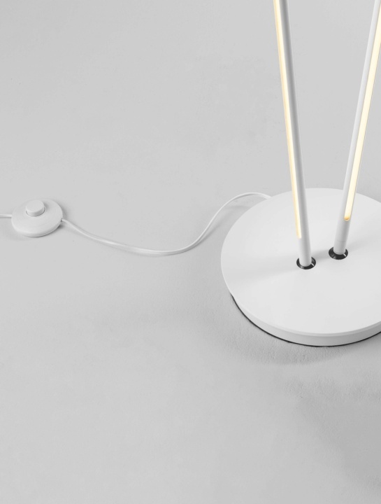 Lampadar Intec Alb Ø26 x H 184 cm - Img 5