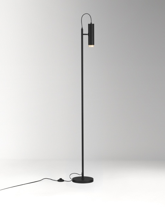 Lampadar Nessi Negru / Auriu Ø22 x H 160 cm - Img 4
