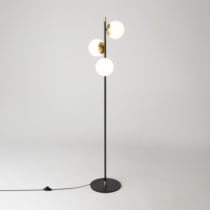 Lampadar Nostalgia H 150 cm E14 - Negru - Img 2
