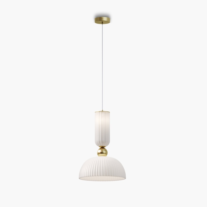Pendul Antic Ø 30 cm 2700K E27 - Auriu - Img 3
