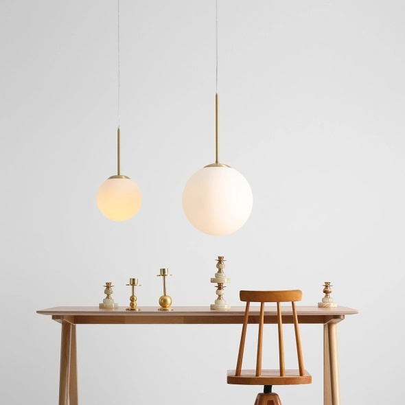 Pendul Bosso 30 cm 1xE27 - Alamă - Img 2
