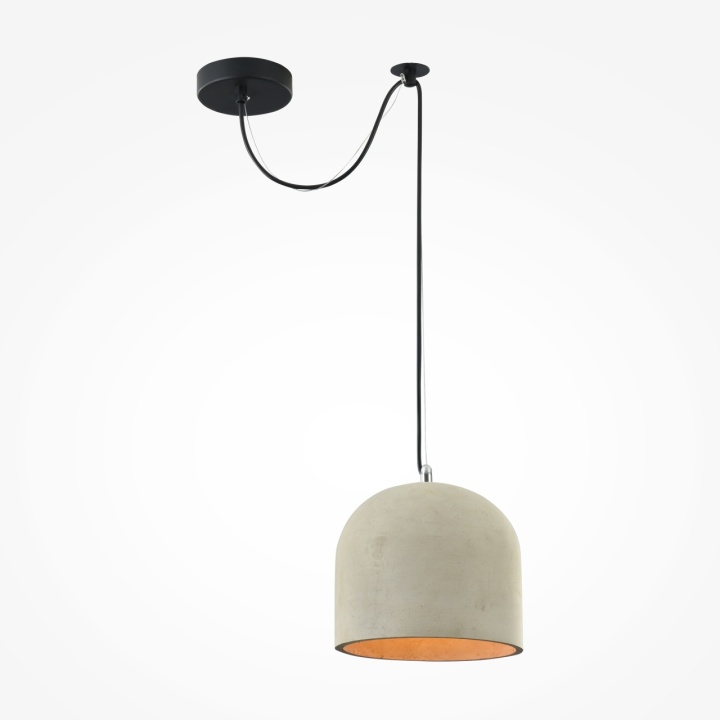 Pendul Broni Ø 20 cm E27 - Negru - Img 2