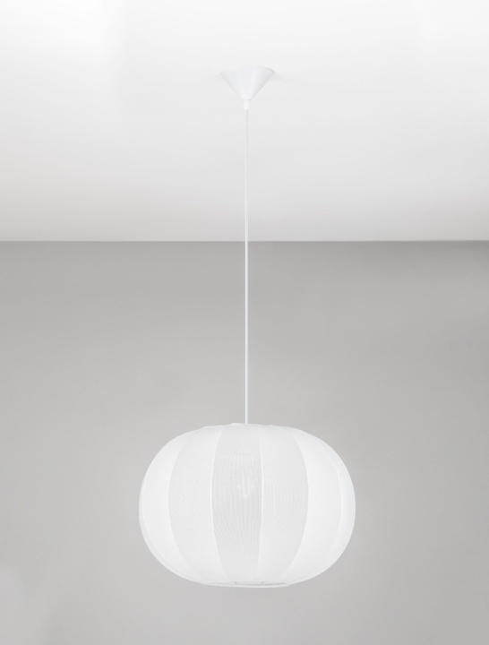 Pendul Delina Alb Ø50 x H 238 cm - Img 3