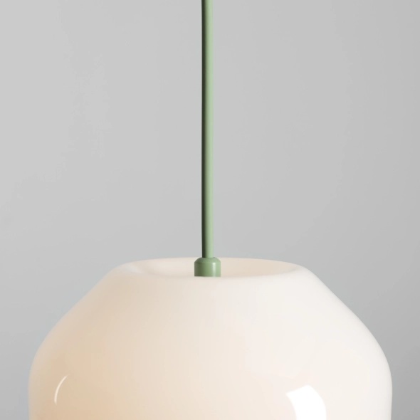 Pendul Flask 18 cm 1xE14 - Verde salvie - Img 2