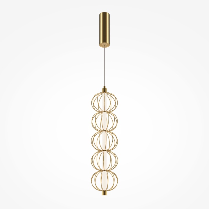 Pendul Golden Cage Ø 13.9 cm 3000K - Auriu - Img 6