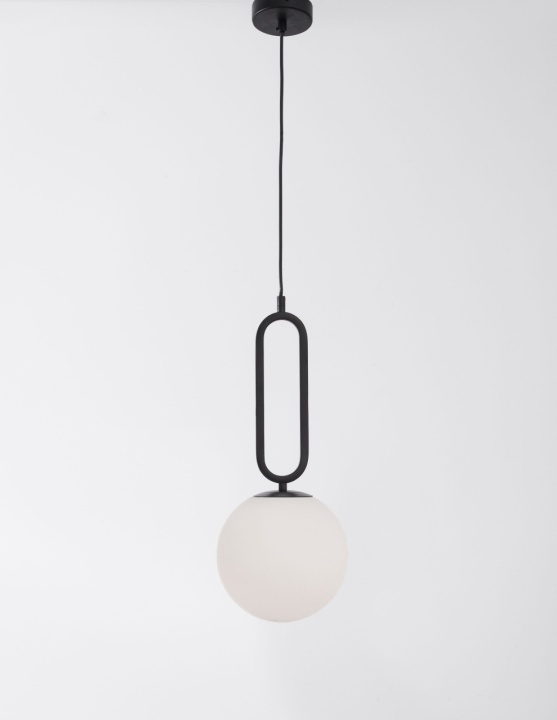 Pendul Grus Opal / Negru Ø20 x H 120 cm - Img 3